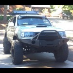 1996-2002 Toyota 4Runner REDESIGNED Front Open Top and Rear Weld Together Bumper Kit combo Package 